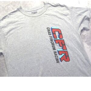 CFR Racing Chad Finchum‎ Xfinity NASCAR T Shirt L Mustang Dark Horse Garage 66